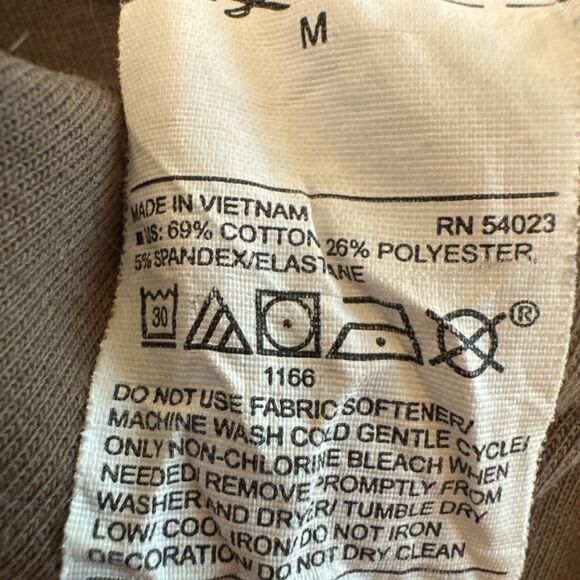 Old Navy Hoodie Active Dynamic Fleece Cool Slash Pockets Unisex Med‎ Brown EUC - Picture 5 of 5